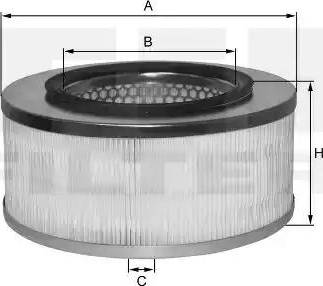 FIL Filter HP 4510 - Hava filtri furqanavto.az