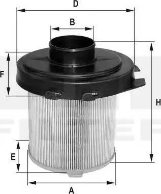 FIL Filter HP 2569 - Hava filtri furqanavto.az