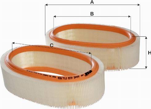 FIL Filter HP 2045 - Hava filtri furqanavto.az