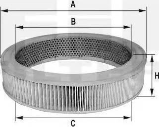 FIL Filter HPU 4366 - Hava filtri furqanavto.az