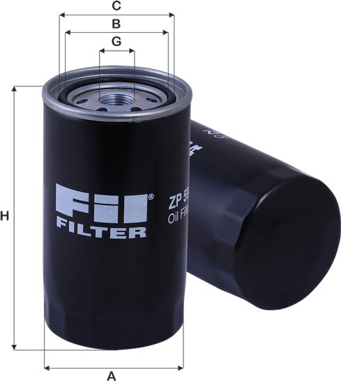 FIL Filter ZP 594 B - Yağ filtri furqanavto.az