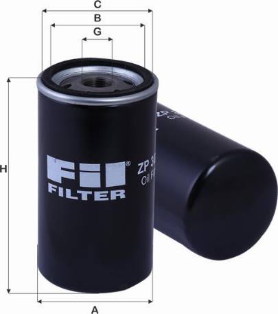Mecafilter GL205 - Yağ filtri furqanavto.az