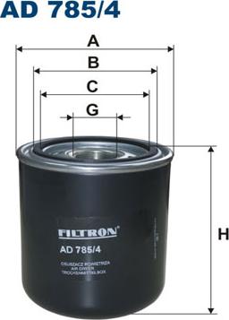 Filtron AD785/4 - Hava qurutma kartuşu, sıxılmış hava sistemi furqanavto.az