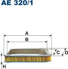 Filtron AE320/1 - Hava filtri furqanavto.az