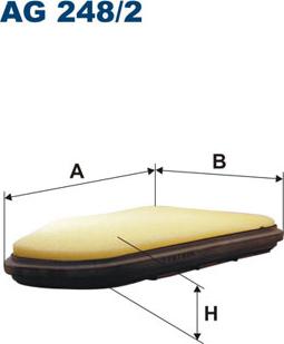 Filtron AG248/2 - Hava filtri furqanavto.az