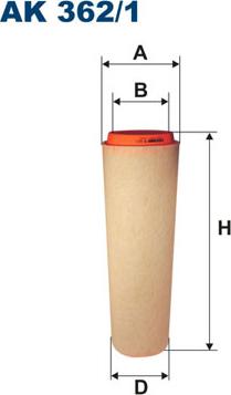 Filtron AK362/1 - Hava filtri furqanavto.az