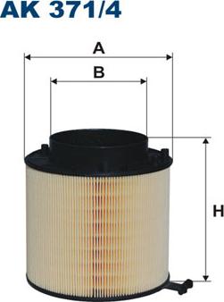 Filtron AK371/4 - Hava filtri furqanavto.az