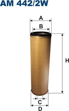 Filtron AM442/2W - İkinci Hava Filtri furqanavto.az