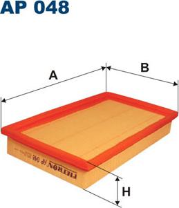 Filtron AP048 - Hava filtri furqanavto.az