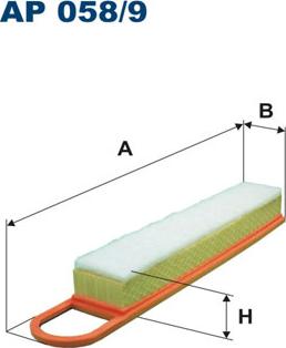 Filtron AP058/9 - Hava filtri furqanavto.az