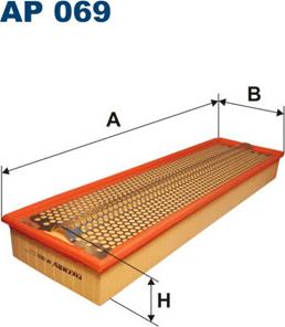 Filtron AP069 - Hava filtri furqanavto.az