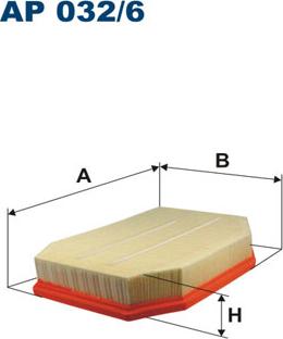 Filtron AP032/6 - Hava filtri furqanavto.az