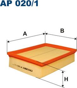Filtron AP020/1 - Hava filtri furqanavto.az