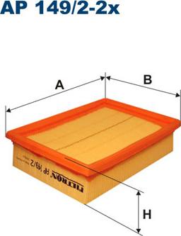 Filtron AP149/2-2x - Hava filtri furqanavto.az
