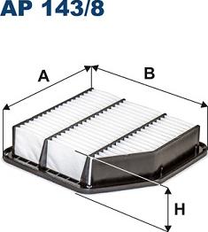 Filtron AP 143/8 - Hava filtri furqanavto.az