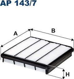 Filtron AP143/7 - Hava filtri furqanavto.az