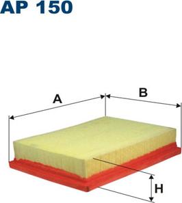 Filtron AP150 - Hava filtri furqanavto.az