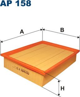 Filtron AP158 - Hava filtri furqanavto.az