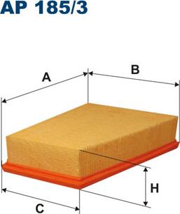 Filtron AP185/3 - Hava filtri furqanavto.az