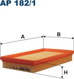 Filtron AP182/1 - Hava filtri furqanavto.az