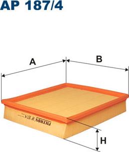 Filtron AP187/4 - Hava filtri furqanavto.az