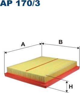 Filtron AP170/3 - Hava filtri furqanavto.az