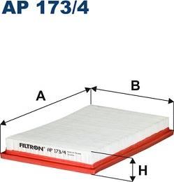 Filtron AP173/4 - Hava filtri furqanavto.az