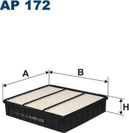 Filtron AP172 - Hava filtri furqanavto.az