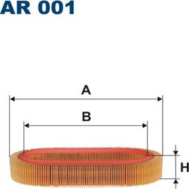 Filtron AR001 - Hava filtri furqanavto.az