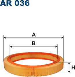 Filtron AR036 - Hava filtri furqanavto.az