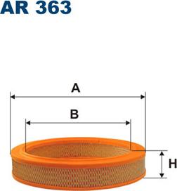 Filtron AR363 - Hava filtri furqanavto.az