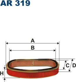 Filtron AR319 - Hava filtri furqanavto.az