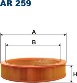 Filtron AR259 - Hava filtri furqanavto.az