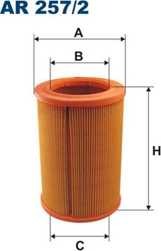 Filtron AR257/2 - Hava filtri furqanavto.az