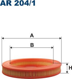 Filtron AR204/1 - Hava filtri furqanavto.az