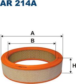 Filtron AR214A - Hava filtri furqanavto.az