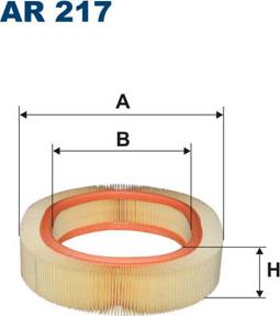 Filtron AR217 - Hava filtri furqanavto.az