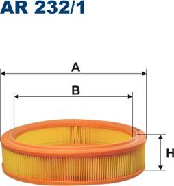 Filtron AR232/1 - Hava filtri furqanavto.az