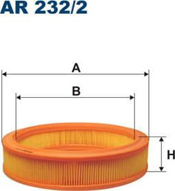 Filtron AR232/2 - Hava filtri furqanavto.az