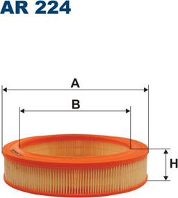 Filtron AR224 - Hava filtri furqanavto.az