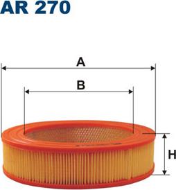 Filtron AR270 - Hava filtri furqanavto.az