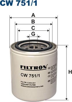 Filtron CW751/1 - Soyuducu filtri furqanavto.az