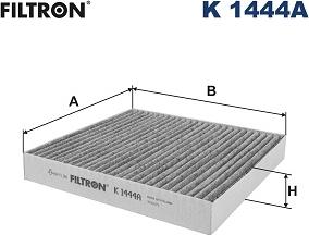 Filtron K 1444A - Filtr, daxili hava furqanavto.az