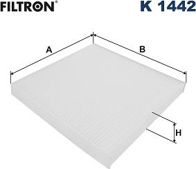 Filtron K 1442 - Filtr, daxili hava furqanavto.az