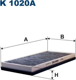 Filtron K1020A - Filtr, daxili hava furqanavto.az