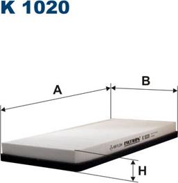 Filtron K1020 - Filtr, daxili hava furqanavto.az