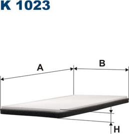 Filtron K1023 - Filtr, daxili hava furqanavto.az