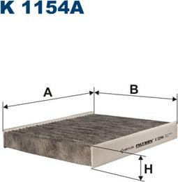 Filtron K1154A - Filtr, daxili hava furqanavto.az