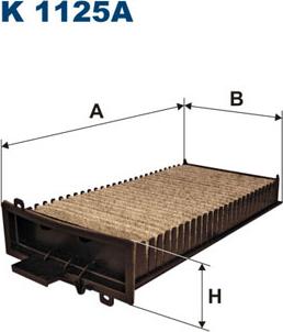 Filtron K1125A - Filtr, daxili hava furqanavto.az