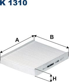 Filtron K1310 - Filtr, daxili hava furqanavto.az